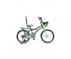 Leader Murphy 16T Black/Fluro Green Pink Colour Cycle for Kids - 1