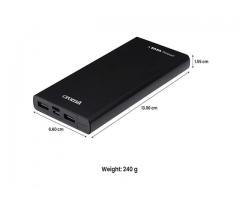 Croma 18W Fast Charge Power Delivery PD 10000mAh Lithium Polymer Power Bank - 1