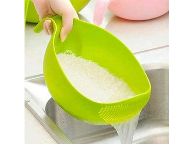 AXN Multi Color Water Strainer or Washer Bowl - 1/3