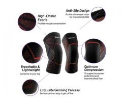 Boldfit Knee Support Cap Brace/Sleeves Pair For Sports, Pain Relief