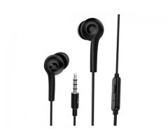 Oraimo in Ear Wired Earphones with Microphone, Noise Isolating Wired Earbuds - 1