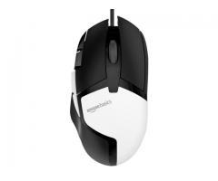 Amazon Basics Wired Gaming Mouse for Gaming PC, Computer, Laptop, Mac