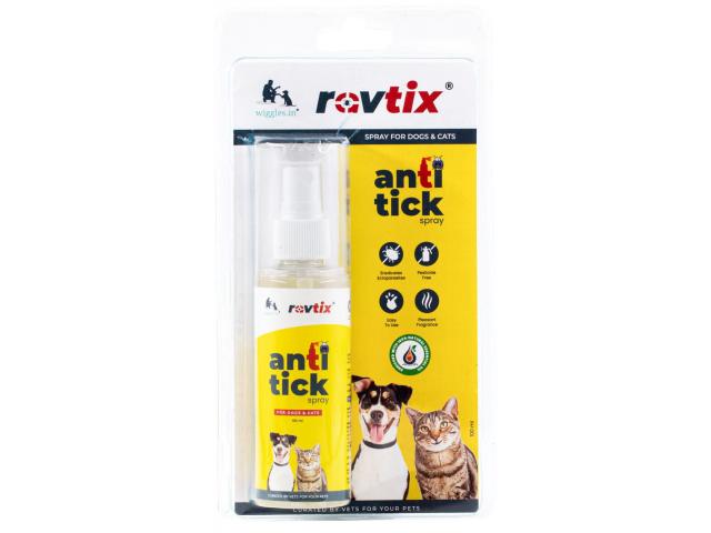 Ravtix Anti Ticks Fleas Remover Spray for Dogs Cats - 1/1