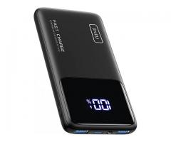 INIU Portable Charger 22.5W 10500mAh Slim USB C Power Bank - 1