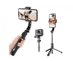 WeCool G1 1-Axis Gimbal Stabilizer with Wireless Remote, Bluetooth Selfie Stick and Tripod