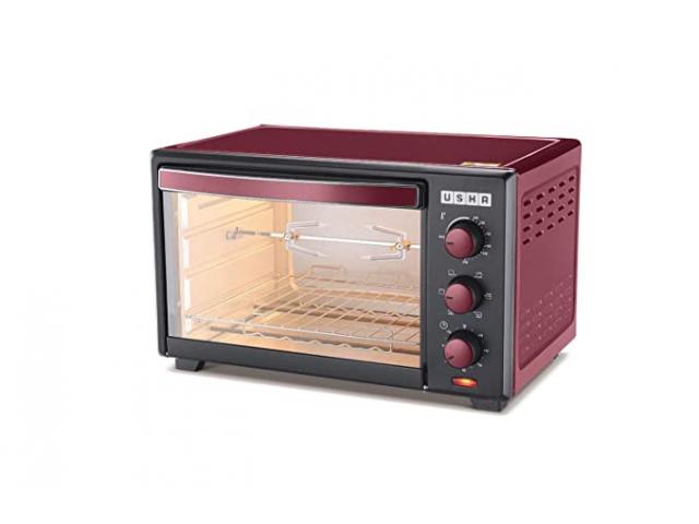 Usha 3629R 29 Liters Oven Toaster Grill with Rotisserie and Convection, 1600 W - 2/2