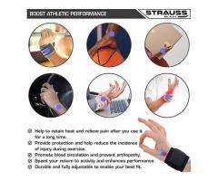 Strauss Wrist Support Brace Wrist Strap Sport Wrist Wrap for Wrist Pain Relief