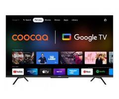Coocaa 43 inch Frameless Series 4k Ultra HD Smart Certified Android IPS Google 43Y72 LED TV 
