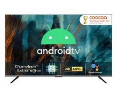 Coocaa 43 inches 108 cm 43S6G Pro Frameless Series 4k Ultra HD Android IPS LED TV 