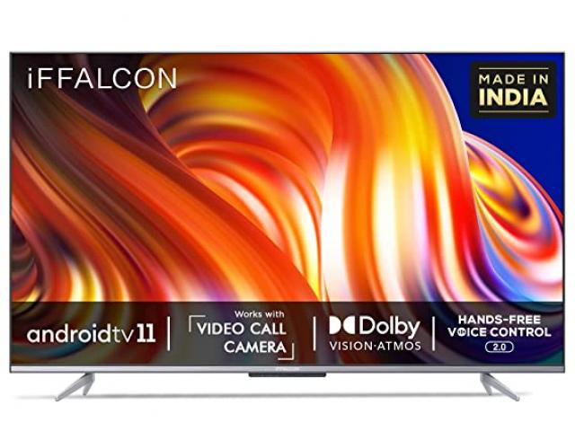 iFFALCON 50K72 50 inches 126 cm 4K Ultra HD Smart Certified Android LED TV  - 1/2