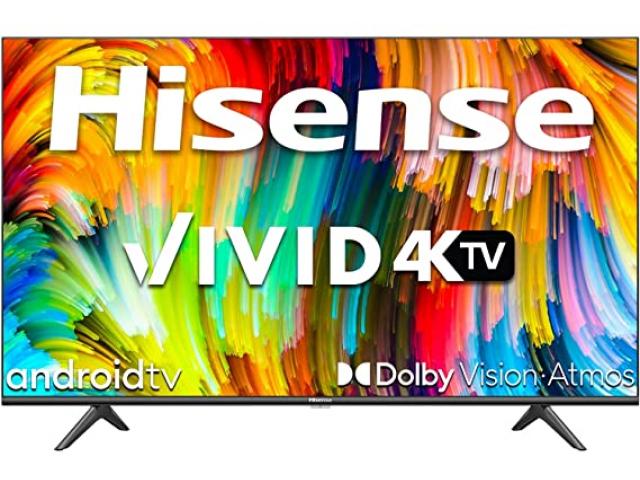Hisense 43A6GE 43 inches 108 cm 4K Ultra HD Smart Certified Android LED TV  - 1/2