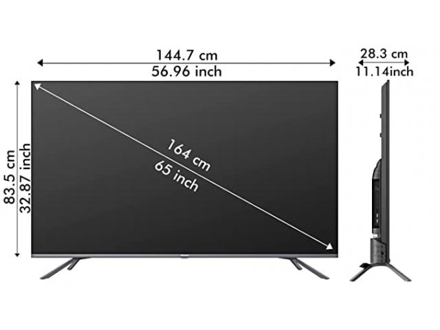 Hisense 65 inches 164 cm 65U6G 4K Ultra HD Smart Certified Android QLED TV  - 2/2