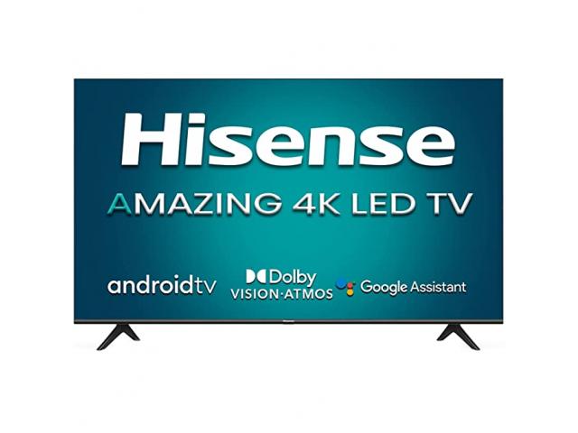 Hisense 58A71F 58 inches 146 cm 4K Ultra HD Smart Certified Android LED TV  - 1/2