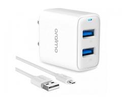 Oraimo Elite Dual Port 5V/2.4A USB Wall Charger Fast Charging Adapter