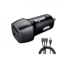 Dyazo 4.8 Amp Dual Port Fast USB Car Charger