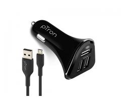 Ptron Bullet 3.1A Fast Charging Car Charger