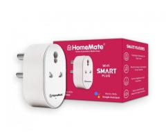 HomeMate WiFi + BLE Smart Plug Socket 16A with Energy Monitoring