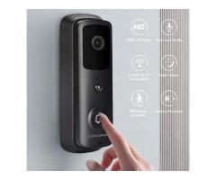 HomeMate WiFi Smart Video Doorbell Cloud Storage, PIR Motion Detection, Night Vision