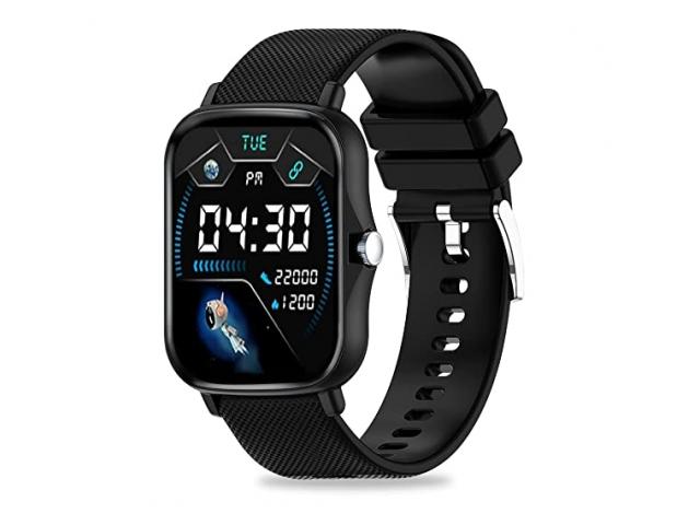 Ptron Force X10e Waterproof Smartwatch with 1.7 Inch Full Touch Color Display - 1/3