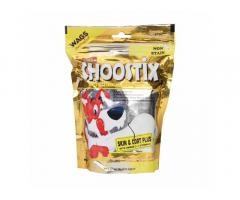 Choostix Skin and Coat Plus with Omega 3 Fatty Acids (Vitamin E), Dog Treat