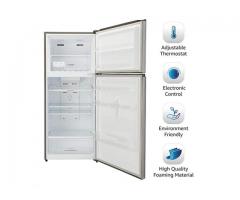 AmazonBasics 411L 2 Star Frost-free Double Door Refrigerator