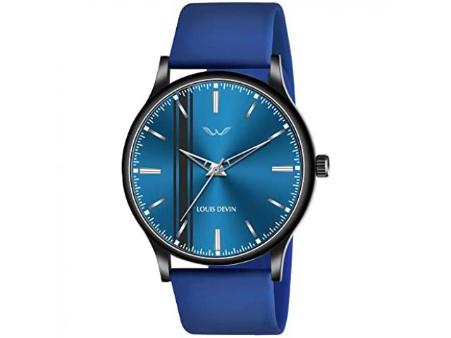 Louis Devin LD-BK054 Silicone Strap Analog Wrist Watch - 2/3