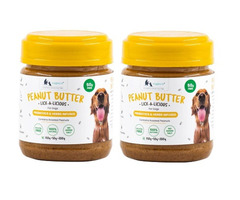 WIGGLES Dog Peanut Butter