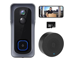 XTU WiFi Video Wireless Doorbell Camera with Chime