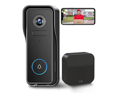 Morecam Wireless Video Doorbell Camera with Chime