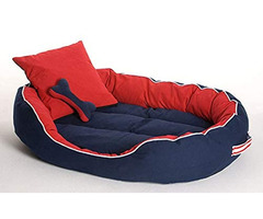 Royal Pets Cart Dog Bed and Cat Polyester Reversible Bed