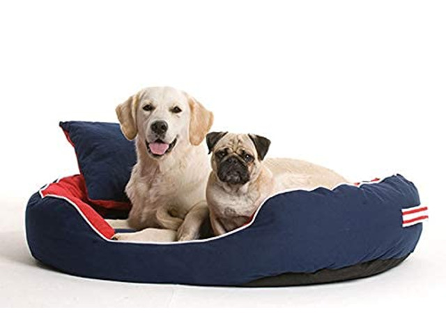 Royal Pets Cart Dog Bed and Cat Polyester Reversible Bed - 2/2
