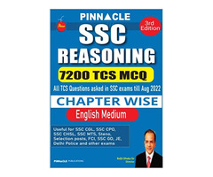 Pinnacle Reasoning Book SSC Reasoning 7200 TCS MCQ