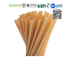 Bagasse drinking straw sugarcane straw
