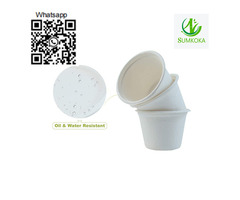 2 OZ 3 OZ 4 OZ disposable bagasse chili soy sauce cup sugarcane dipping cup
