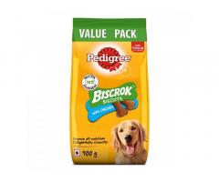 Pedigree Biscrok Biscuits Chicken Flavor Dog Food Price