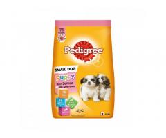Pedigree Puppy Small Dog Dry Food, Lamb and Milk Flavour
