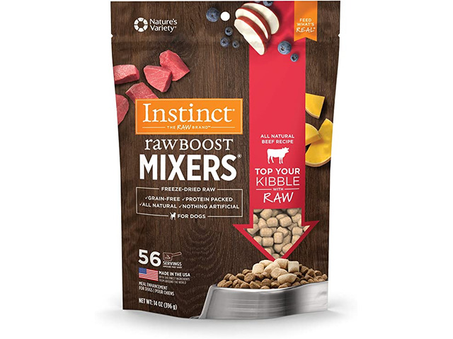 Instinct Raw Boost Mixers Freeze Dried Raw Dog Food - 1/1