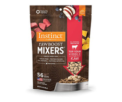 Instinct Raw Boost Mixers Freeze Dried Raw Dog Food