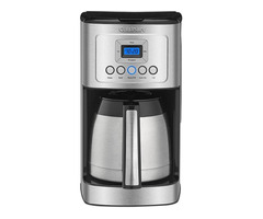 Cuisinart 12-Cup Programmable Stainless Steel Coffee Machine