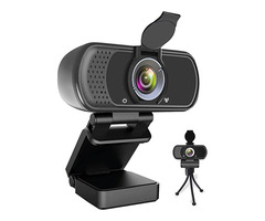 HZQDLN HD 1080P Webcam with Microphone - 1