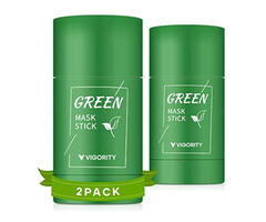 Vigority 2 Pcs Green Tea Mask Stick - 1
