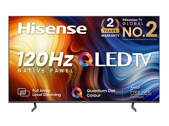 Hisense 55 inches 55U7H 4K Ultra HD Smart IPS QLED TV - 1/1