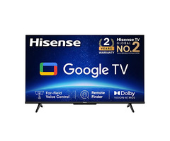 Hisense 43 inches Bezelless Series 4K Ultra HD Smart LED Google TV
