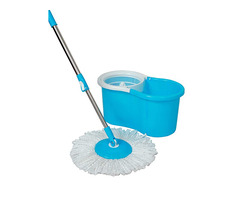 Esquire Elegant Blue 360° Bucket Spin Mop Set