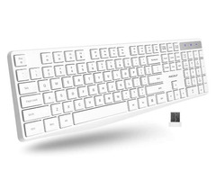 Macally Wireless Keyboard for Desktop and Laptop