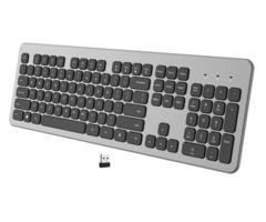 BRJEC Wireless Keyboard for Laptop, Desktop, Surface, Chromebook