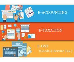 Accounting Course in Laxmi Nagar Delhi, SLA Institute, Taxation, Tally, GST, 100% Job Guarantee