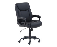 Amazon Basics Classic Mid-Back Office Computer Desk Chair with Armrest