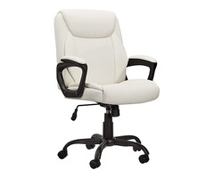Amazon Basics Classic Mid-Back Office Computer Desk Chair with Armrest