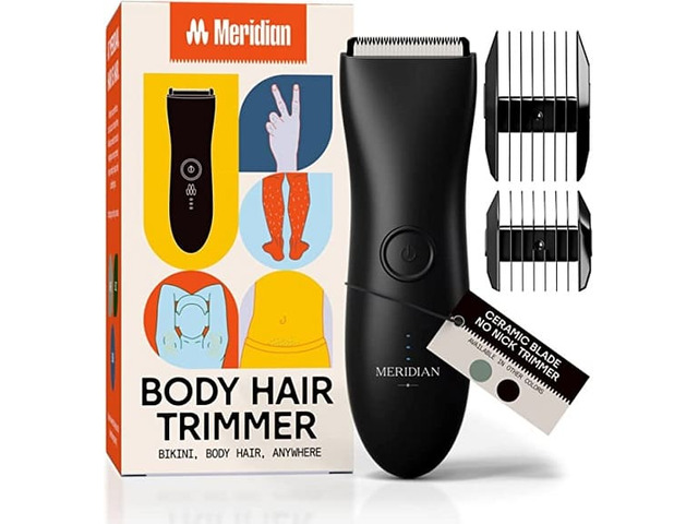 Meridian Body Hair Trimmer Shaver for Men - 1